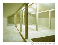 Pre-construction loft room