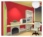 Teenage Bedroom  (Interior Design ::: UK)