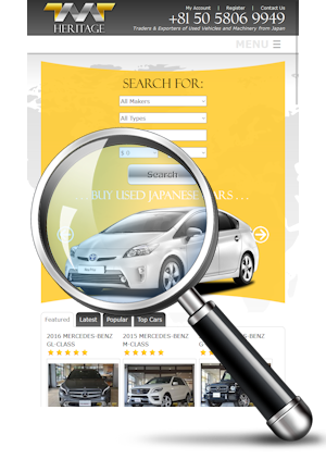 CarGenius : All-inclusive Car Exporter Website Package