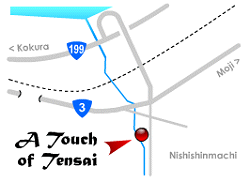 Website Design Studio A Touch of Tensai : map