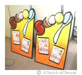 Menu sign-boards