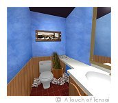 Beach-style toilet