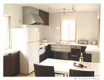 Monochrome Kitchen  (Interior Design ::: Kitakyushu)